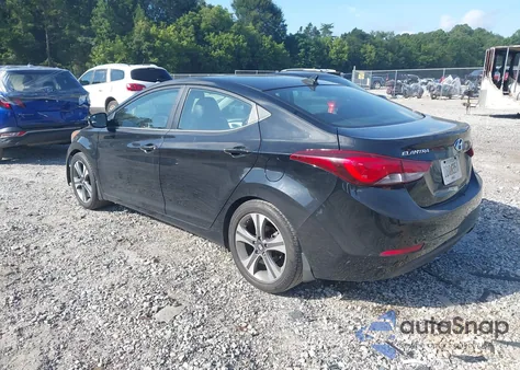 2014 Hyundai Elantra Sport from USA, damaged, VIN KMHDH4AH5EU081031